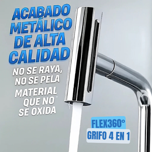 Flex360°- Grifo 4 en 1